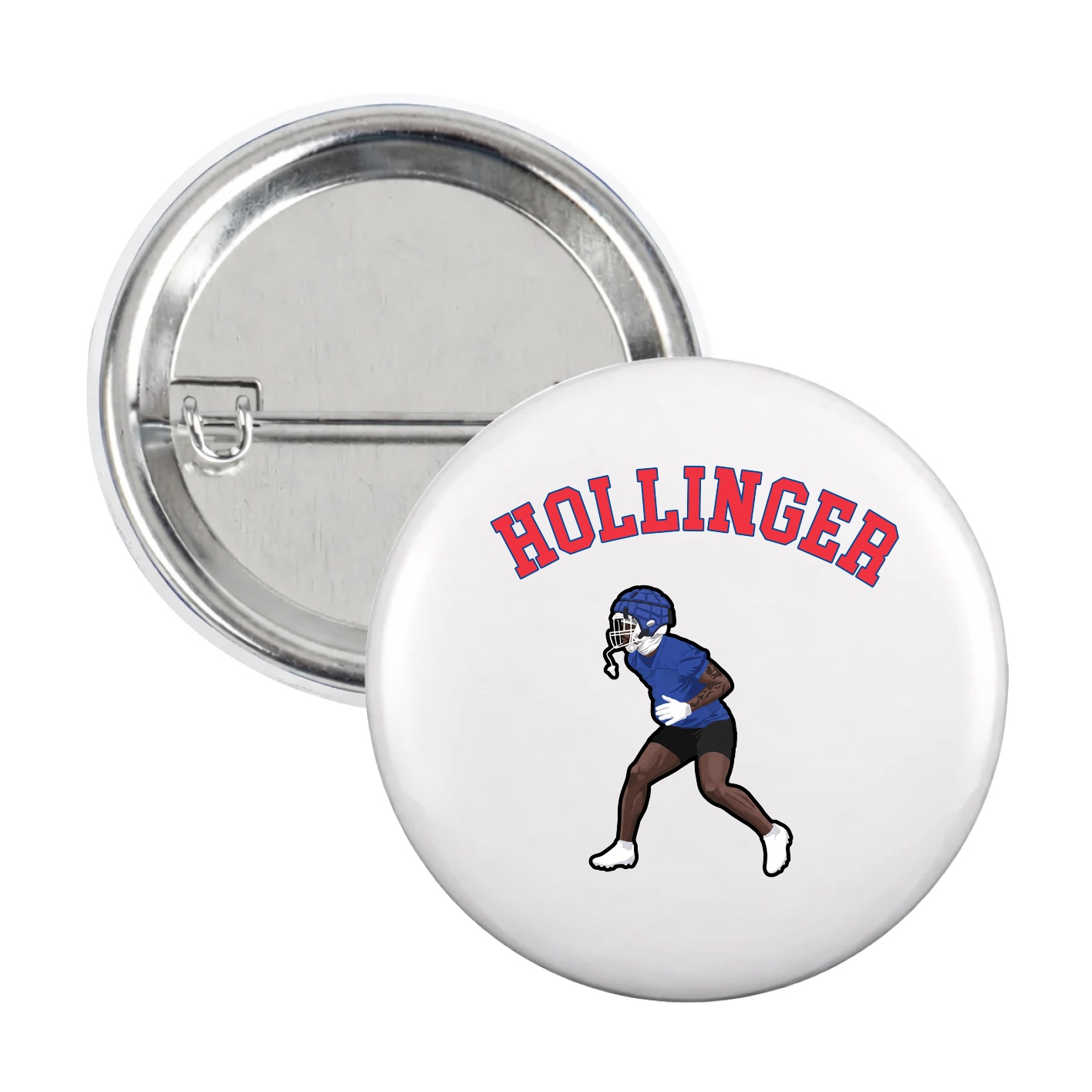 Game Day Button — Shirsey Arch in White