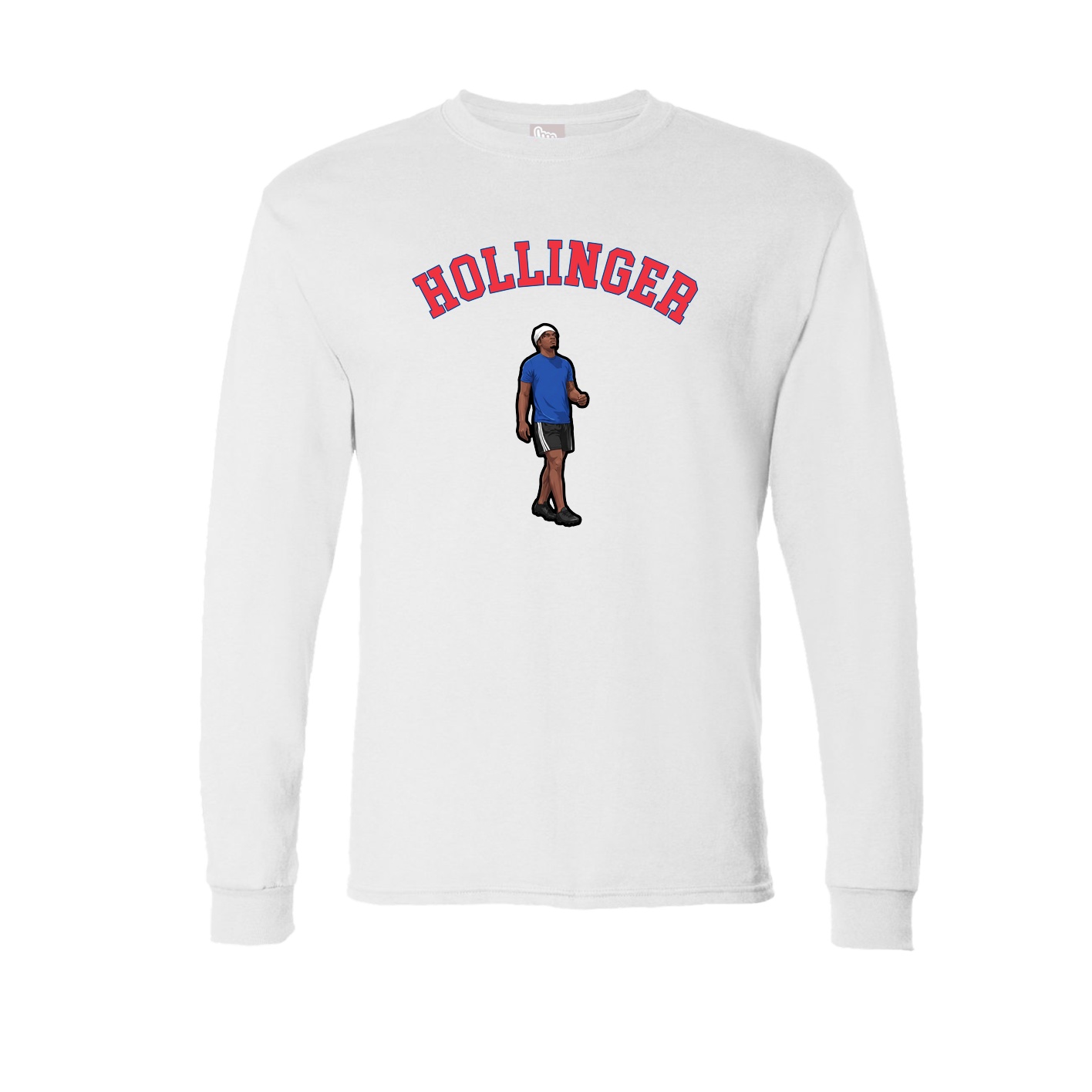 Long Sleeve Tee — Shirsey Arch in White