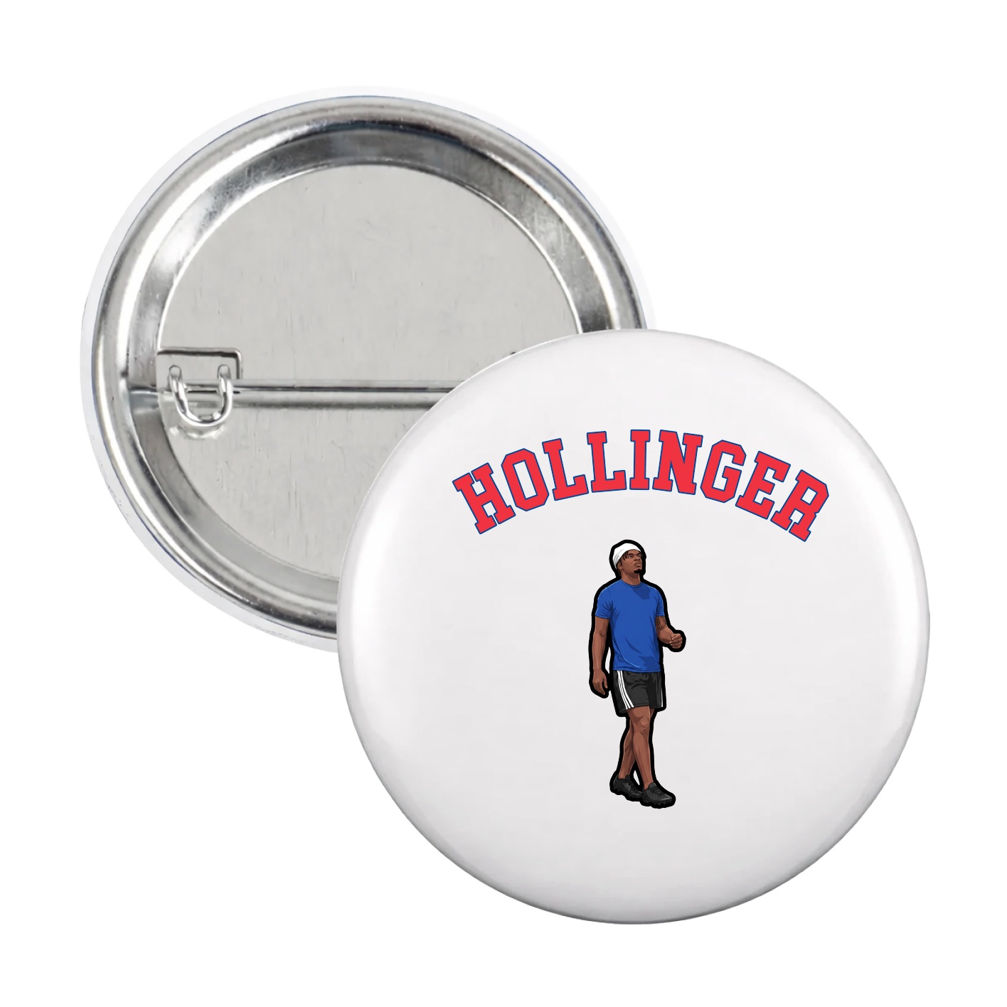Game Day Button — Shirsey Arch in White