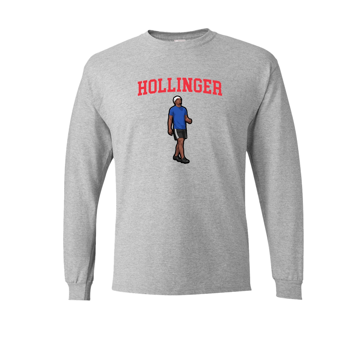 Long Sleeve Tee — Shirsey in Grey