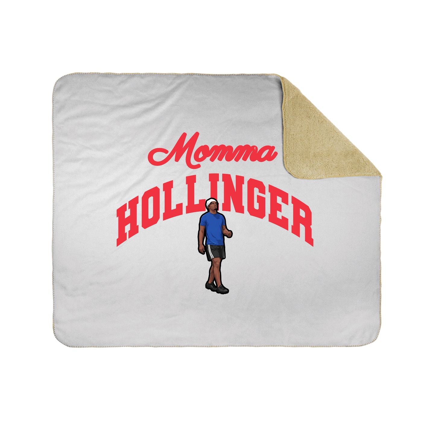 Throw Blanket — Mothers Day Arch in White
