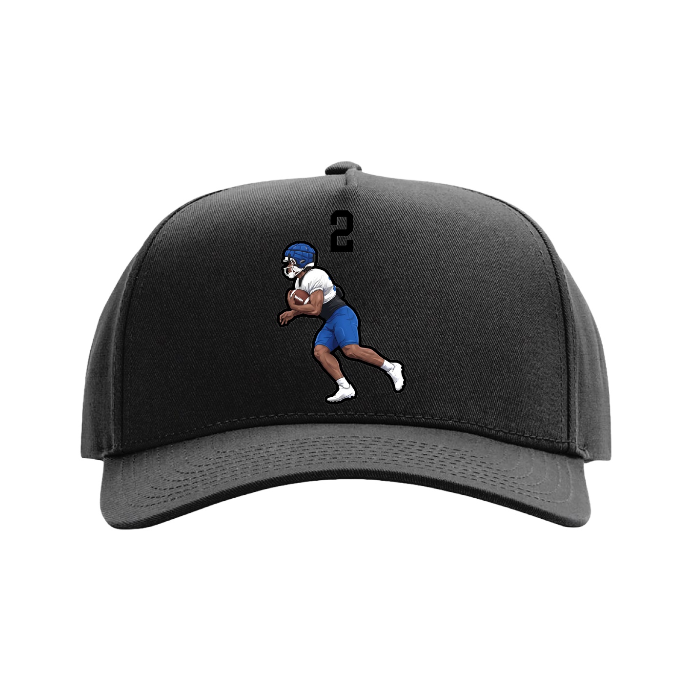 Full Fabric Five-Panel Champ Cap