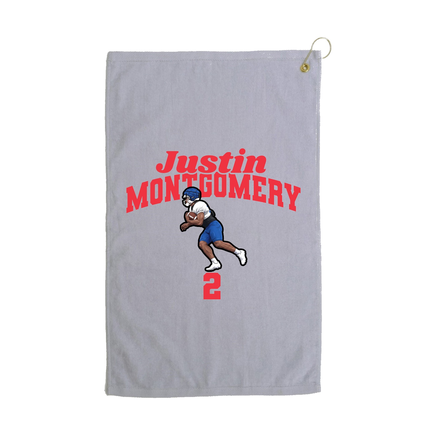 Golf Towel — Signature Arch in Grey
