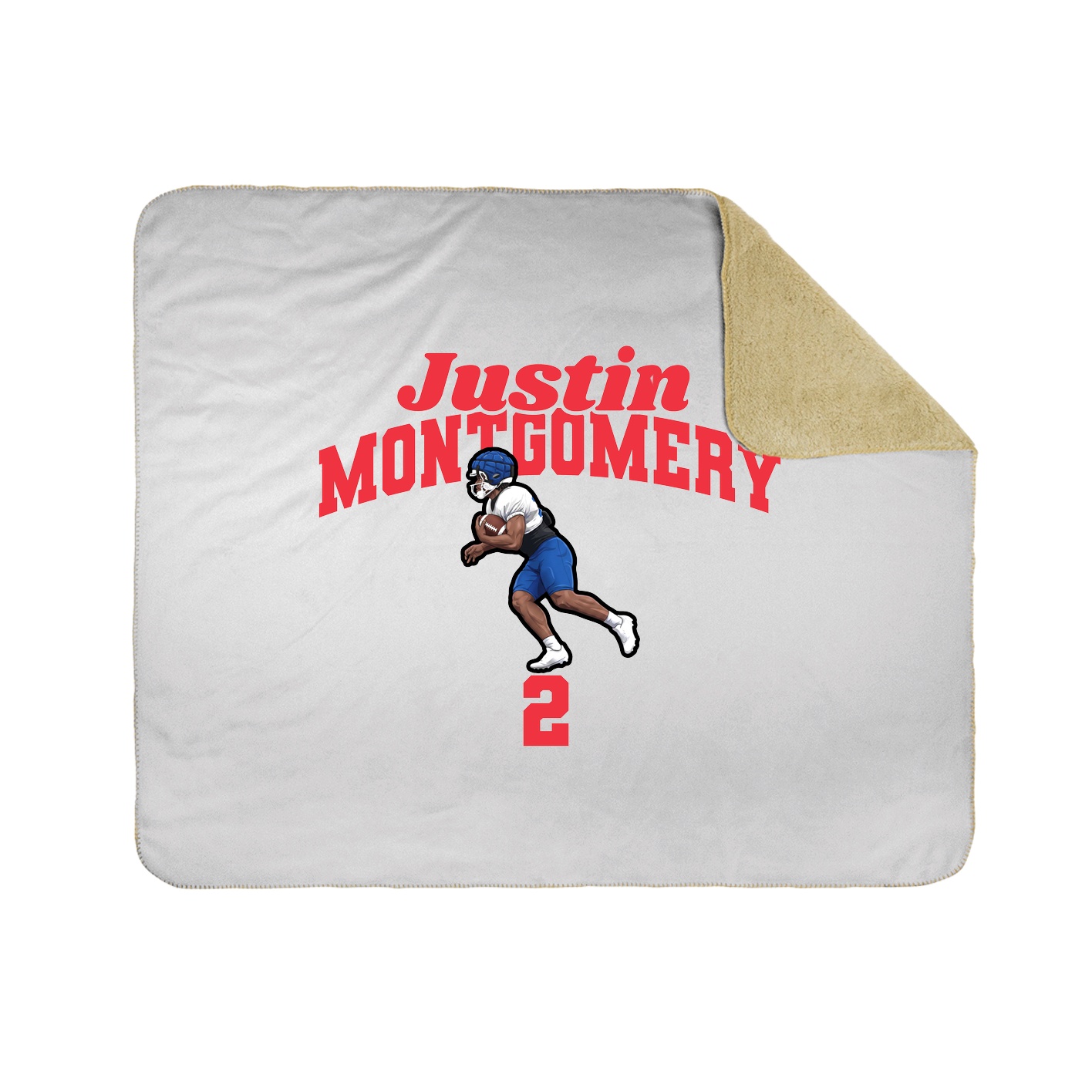 Throw Blanket — Signature Arch in White