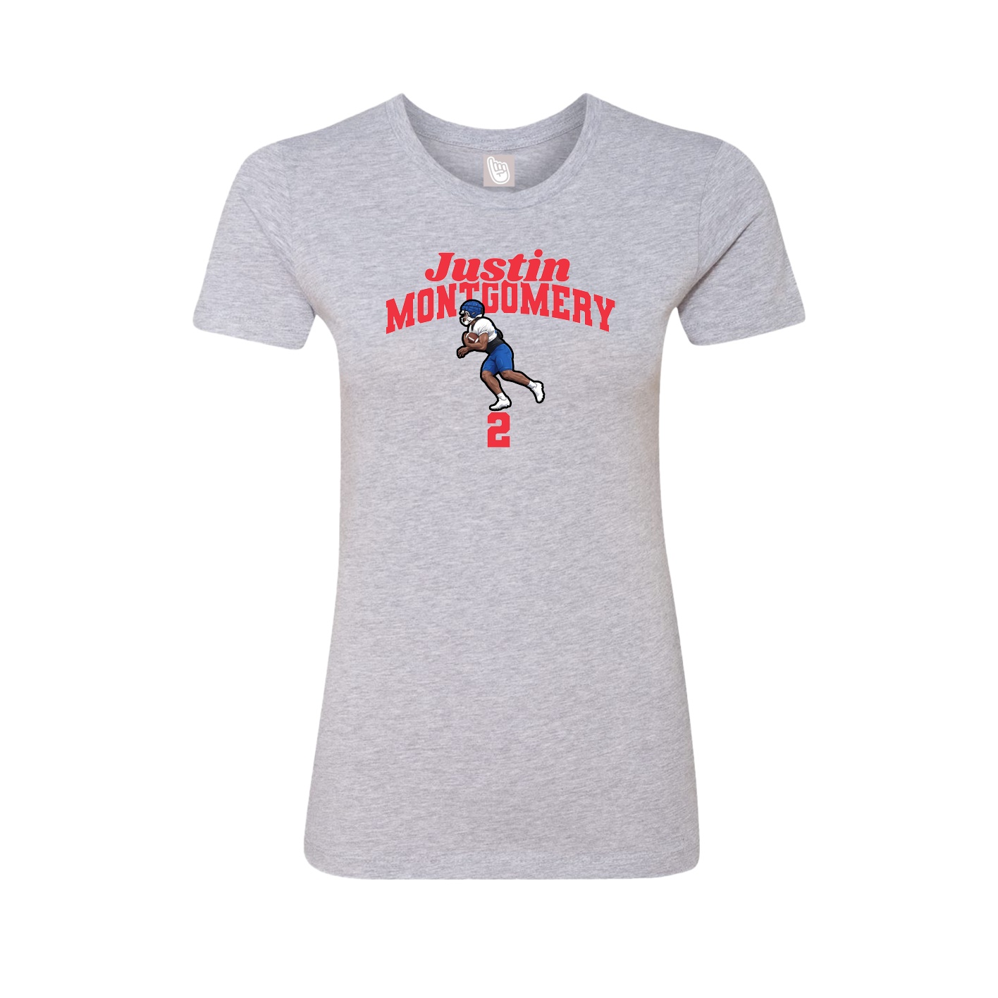 Womens Tee — Signature Arch in Grey