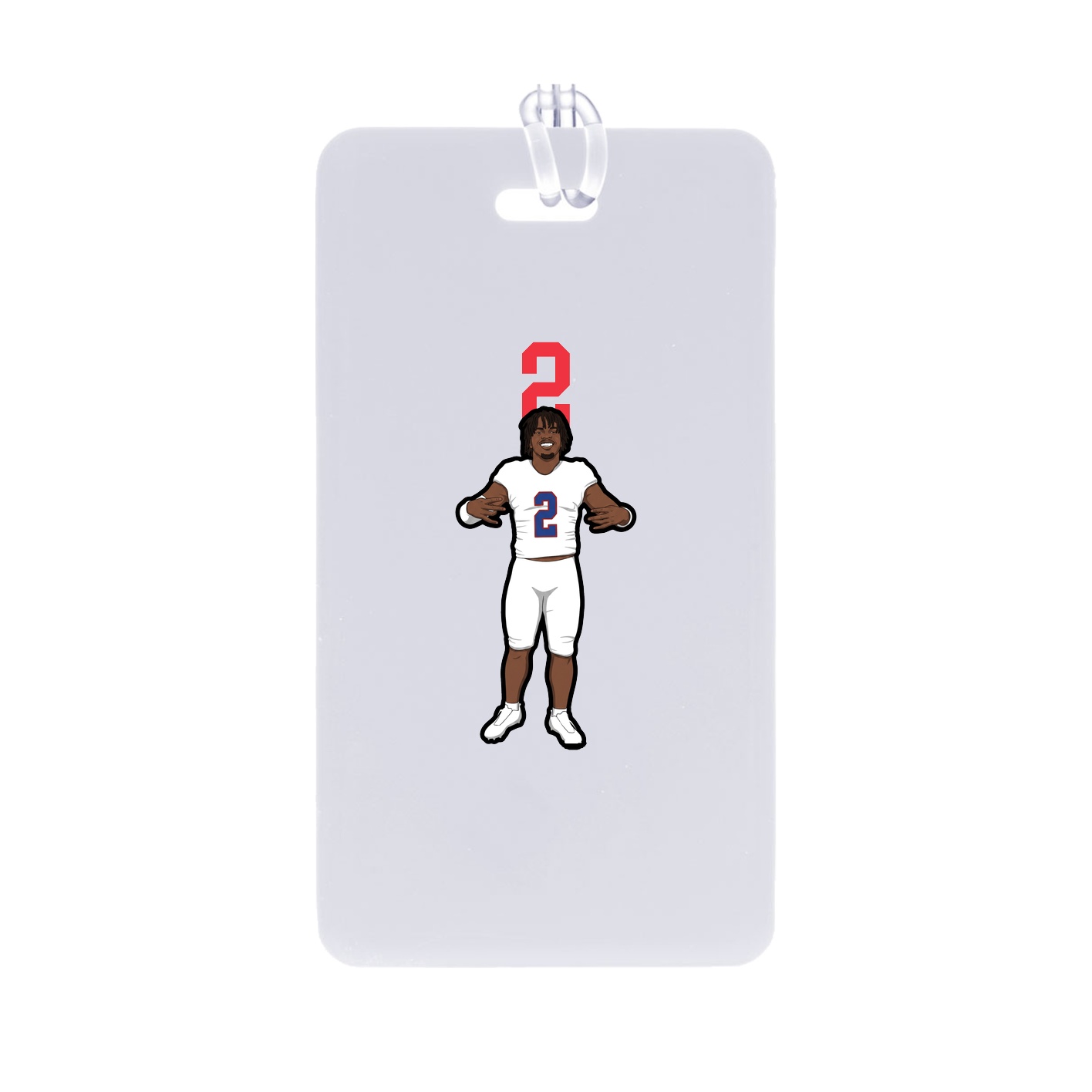 Bag Tag — Number Top in Classic