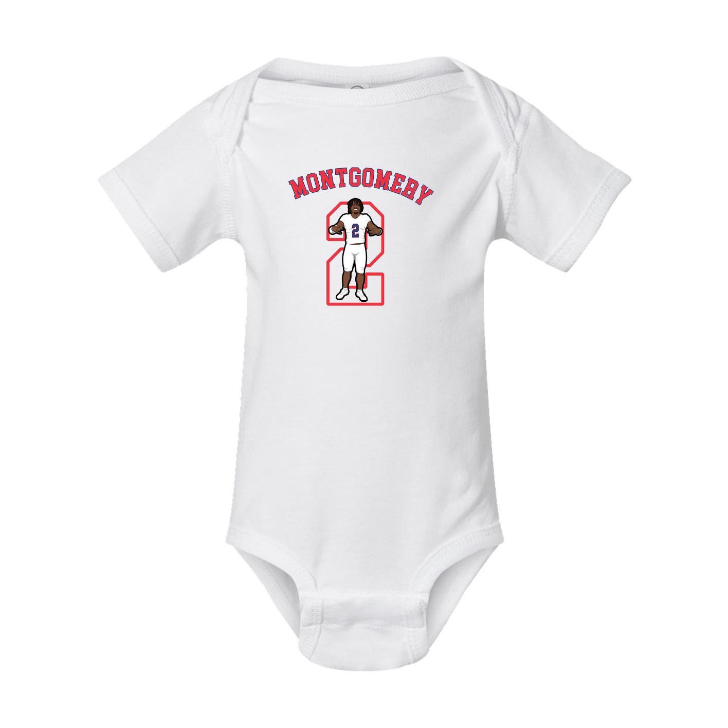 Baby Onesie — Shirsey Arch in White