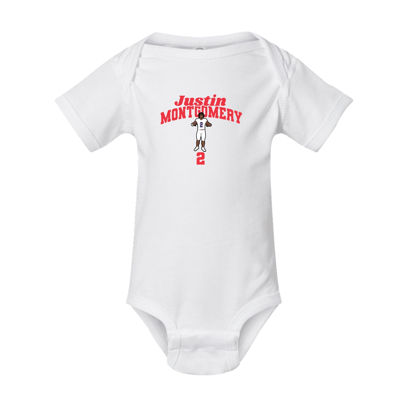 Baby Onesie — Signature Arch in White