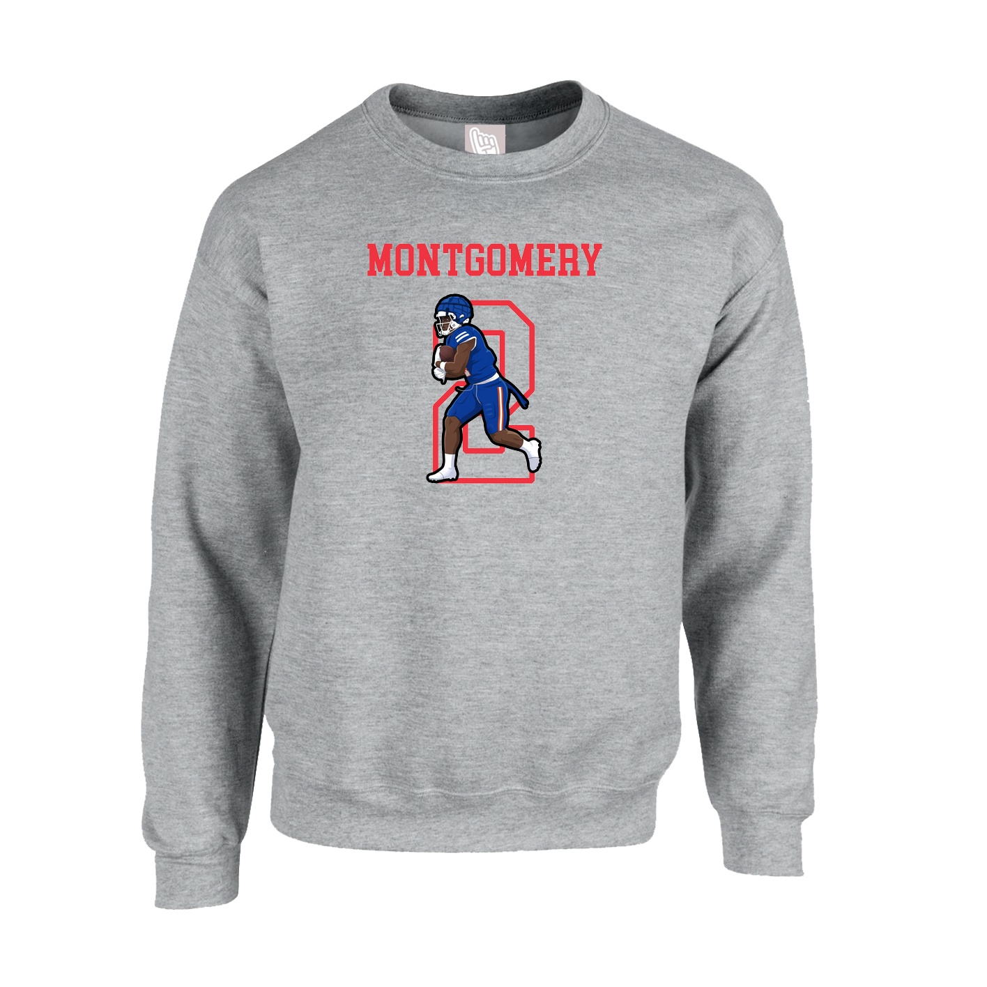 Fleece Crew — Shirsey in Grey