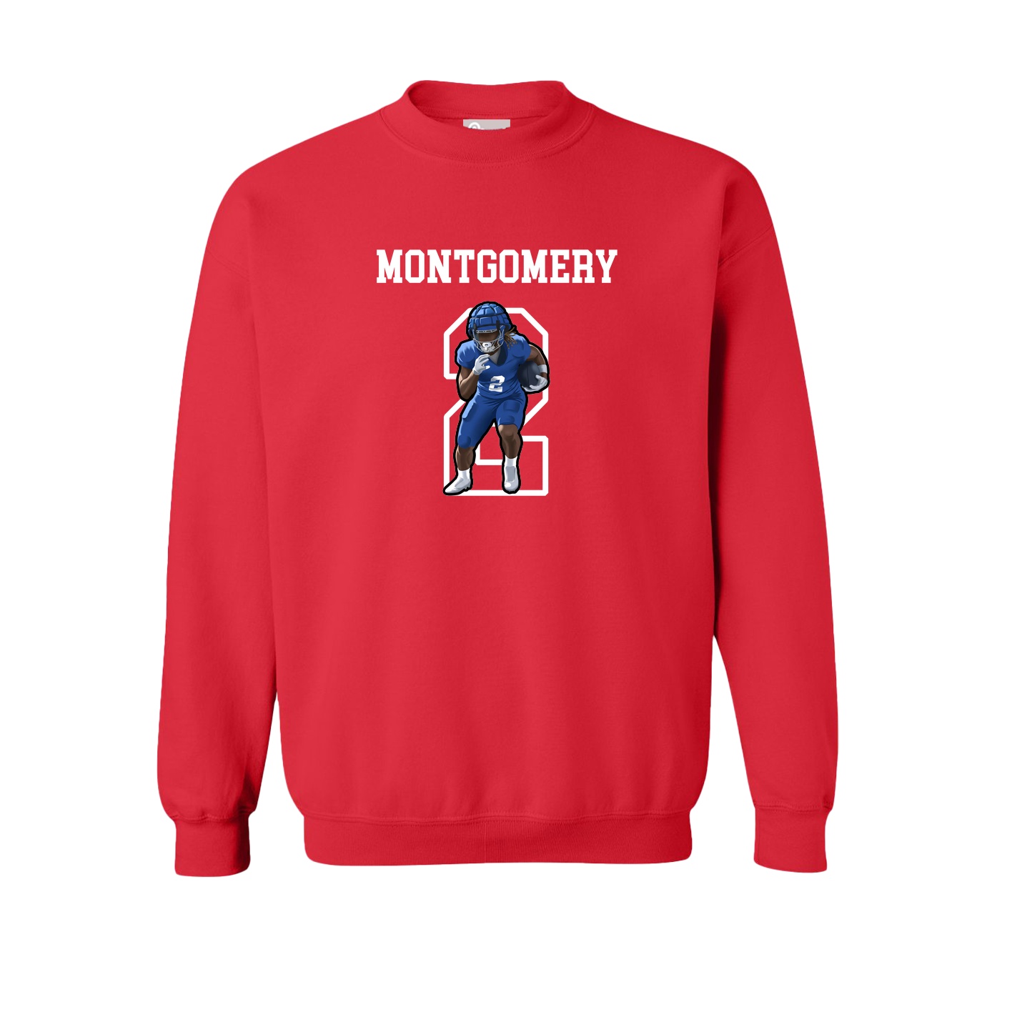 Fleece Crew — Shirsey in Red