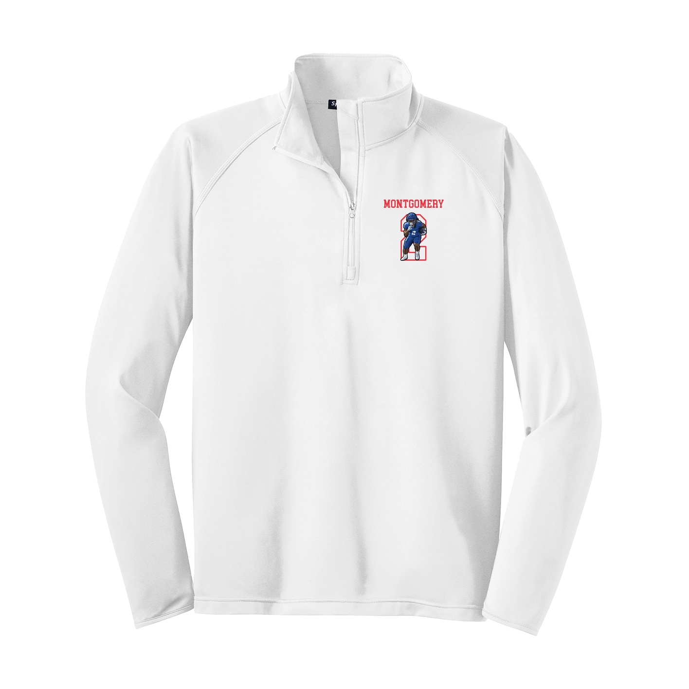 Q-Zip Pullover — Shirsey in White