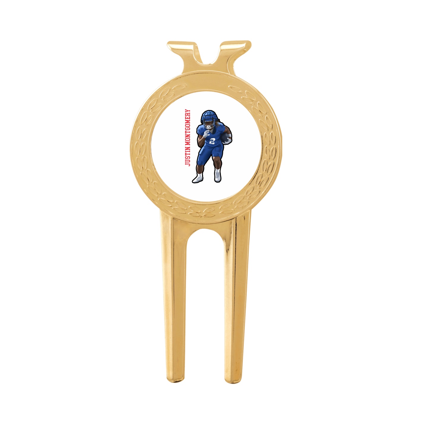 Divot Tool with Ball Marker — Name Vertical in Classic