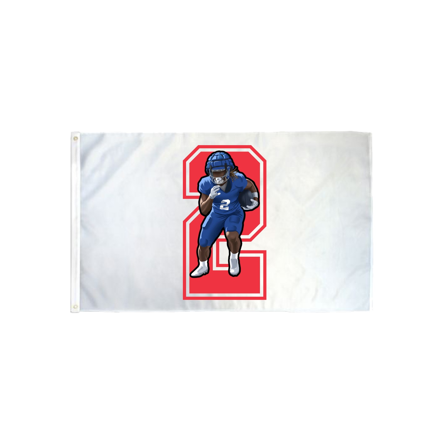 3x5 Flag — Number in Classic