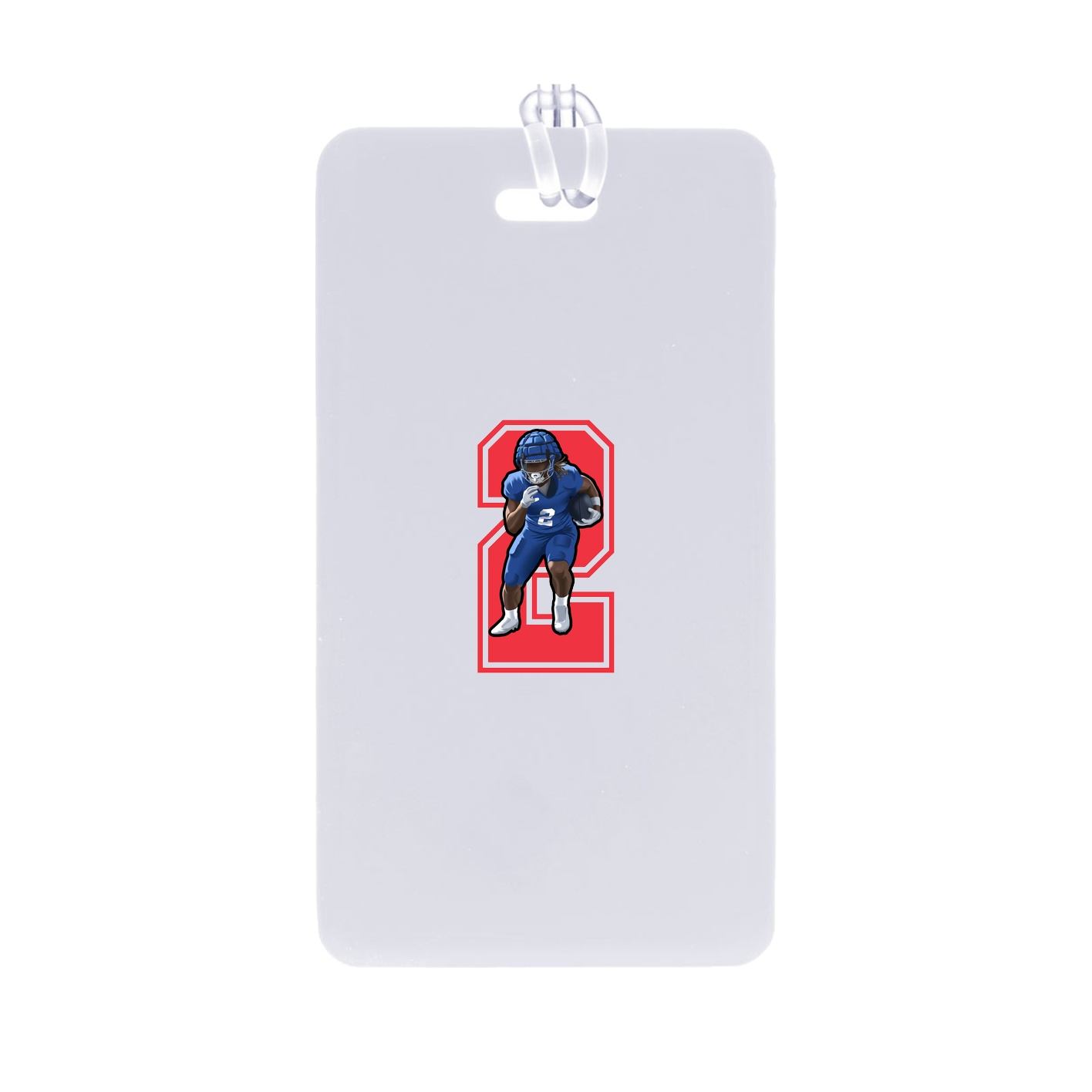 Bag Tag — Number in Classic