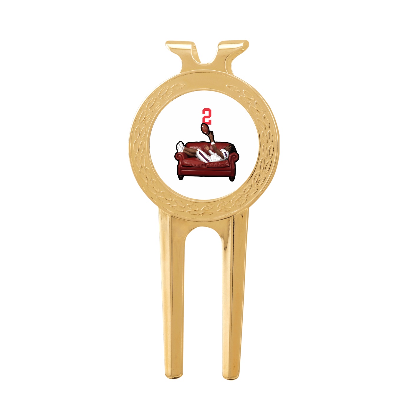 Divot Tool with Ball Marker — Number Top in Classic