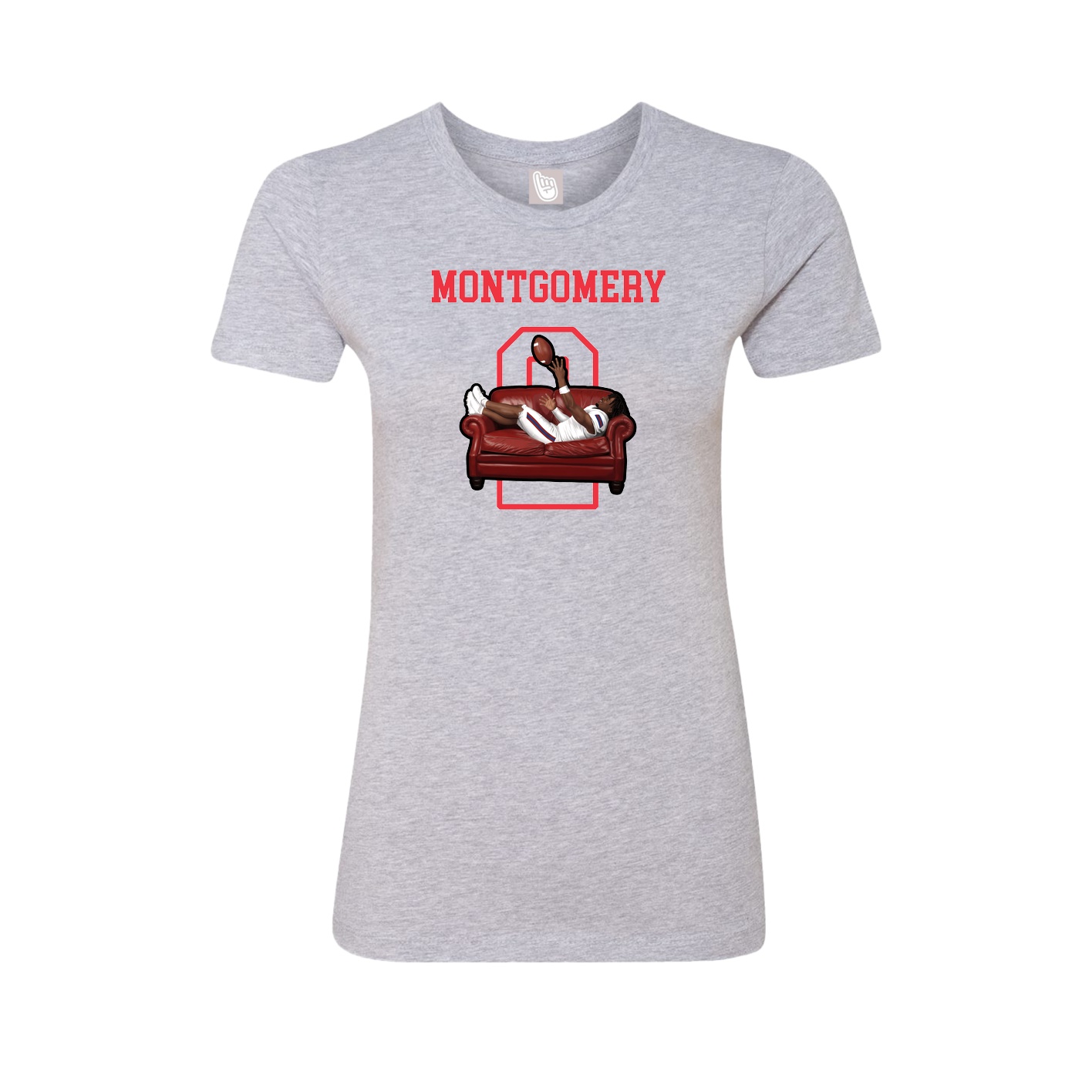Fitted Women's Tee — Shirsey in Grey
