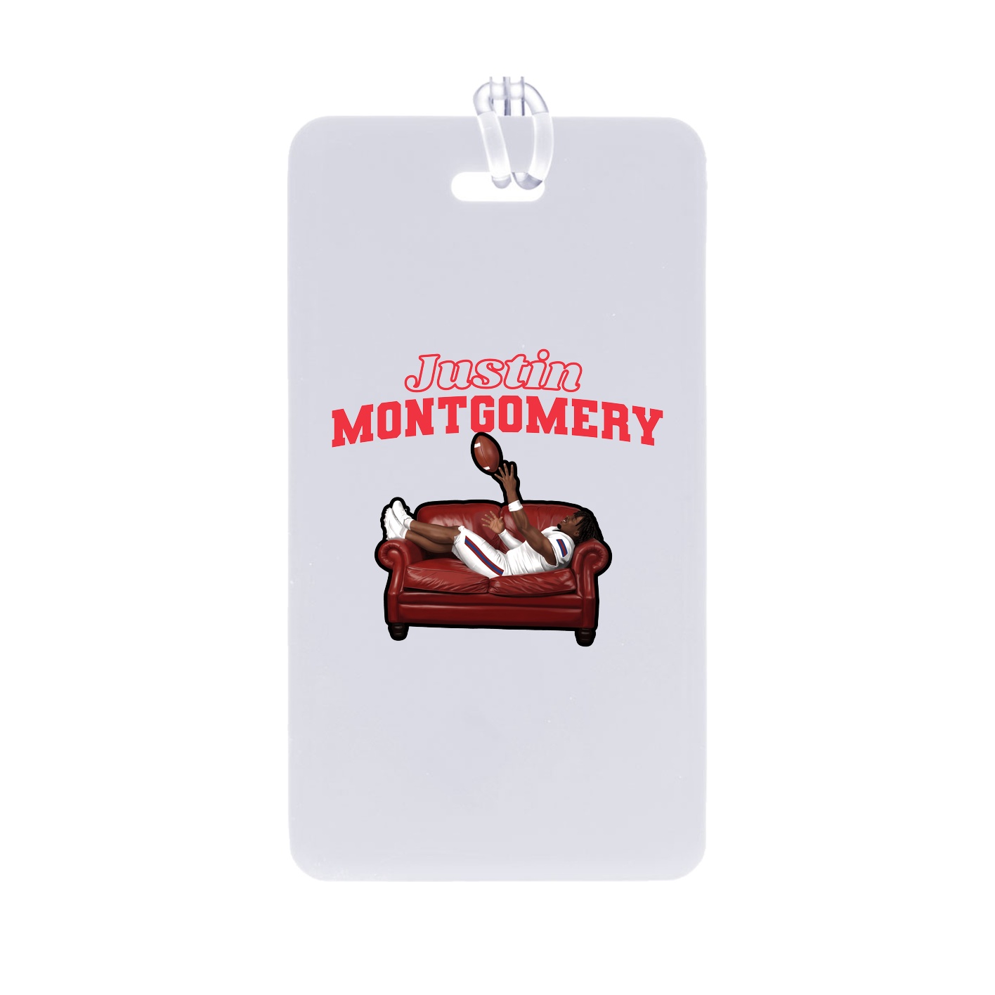 Bag Tag — Name Arch in Classic