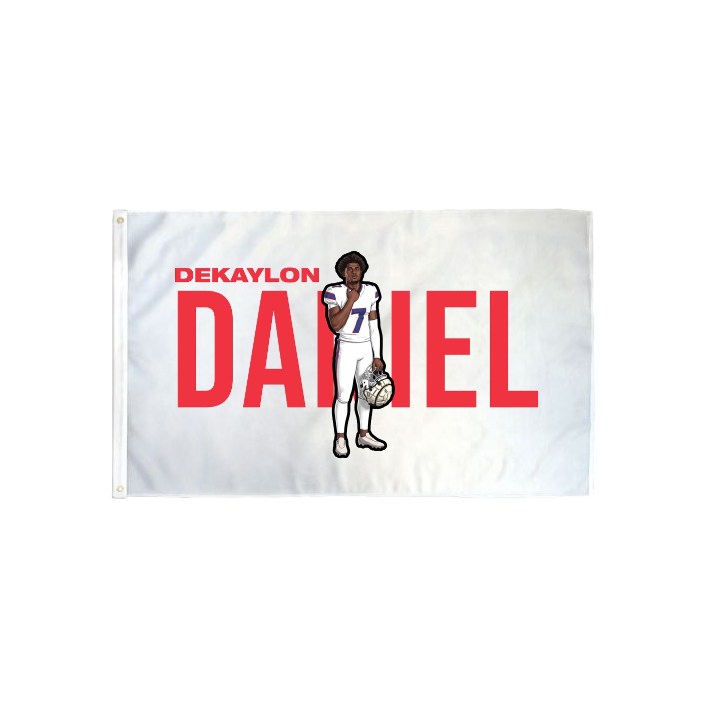 3x5 Flag — Player Name in Classic
