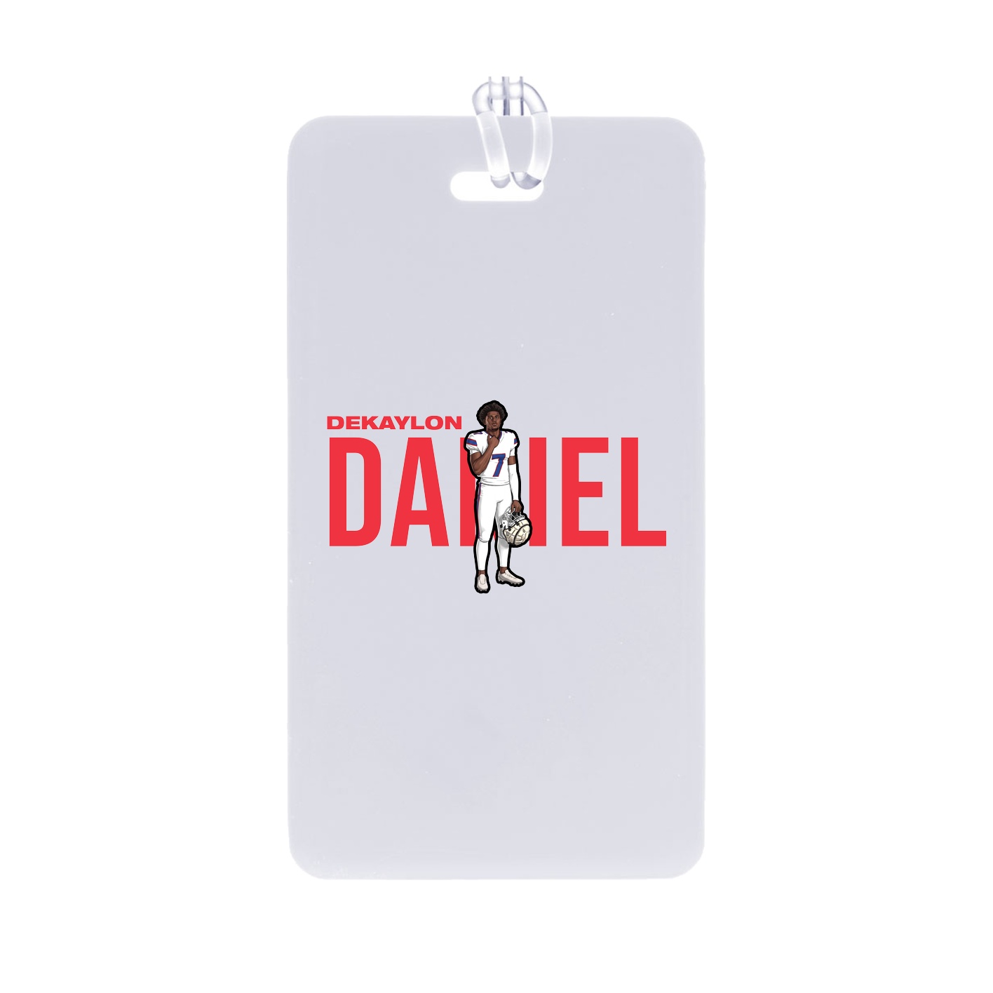 Bag Tag — Player Name in Classic