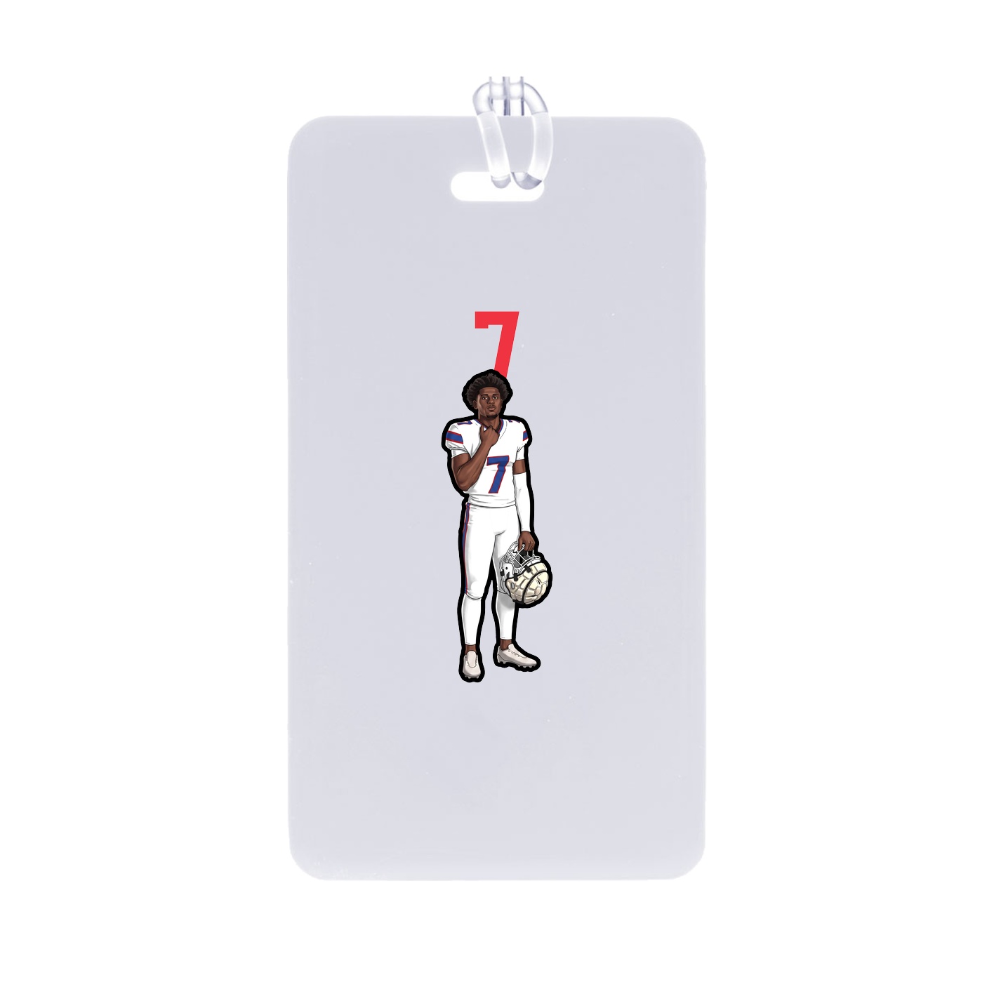 Bag Tag — Number Top in Classic