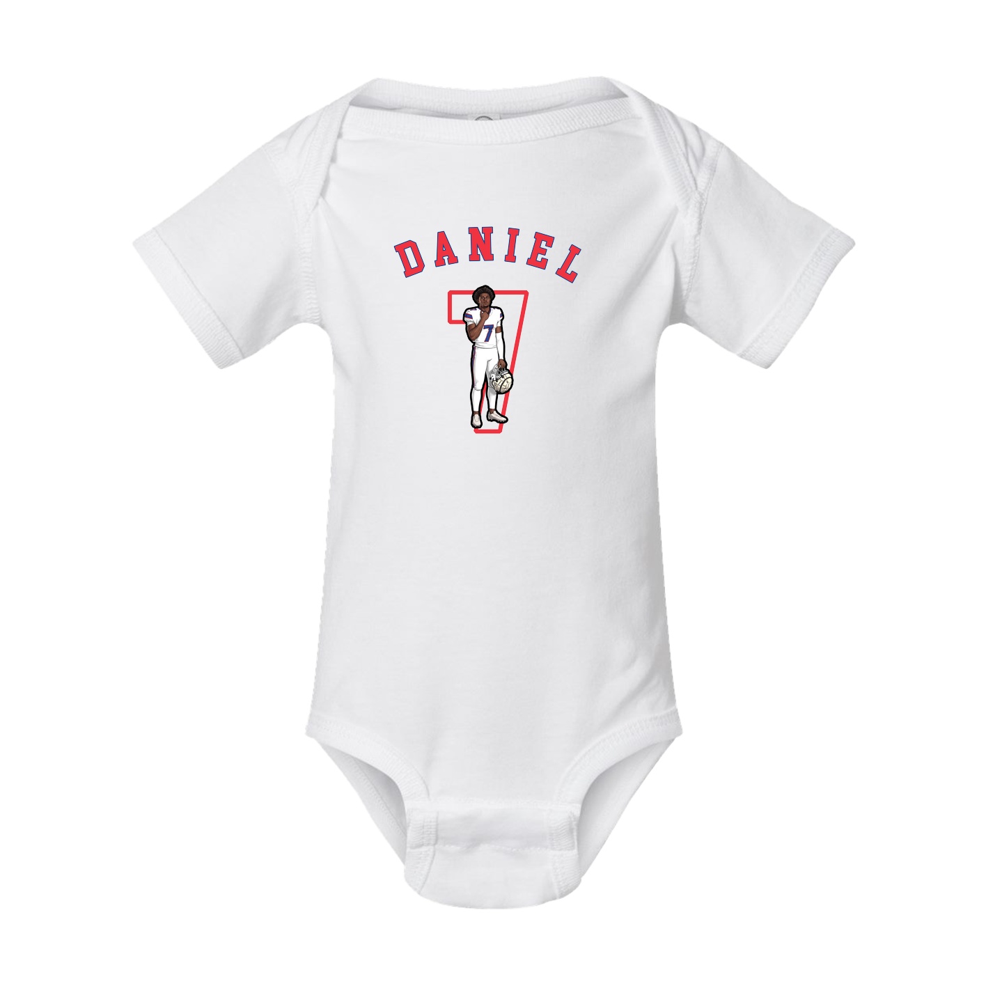 Baby Onesie — Shirsey Arch in White