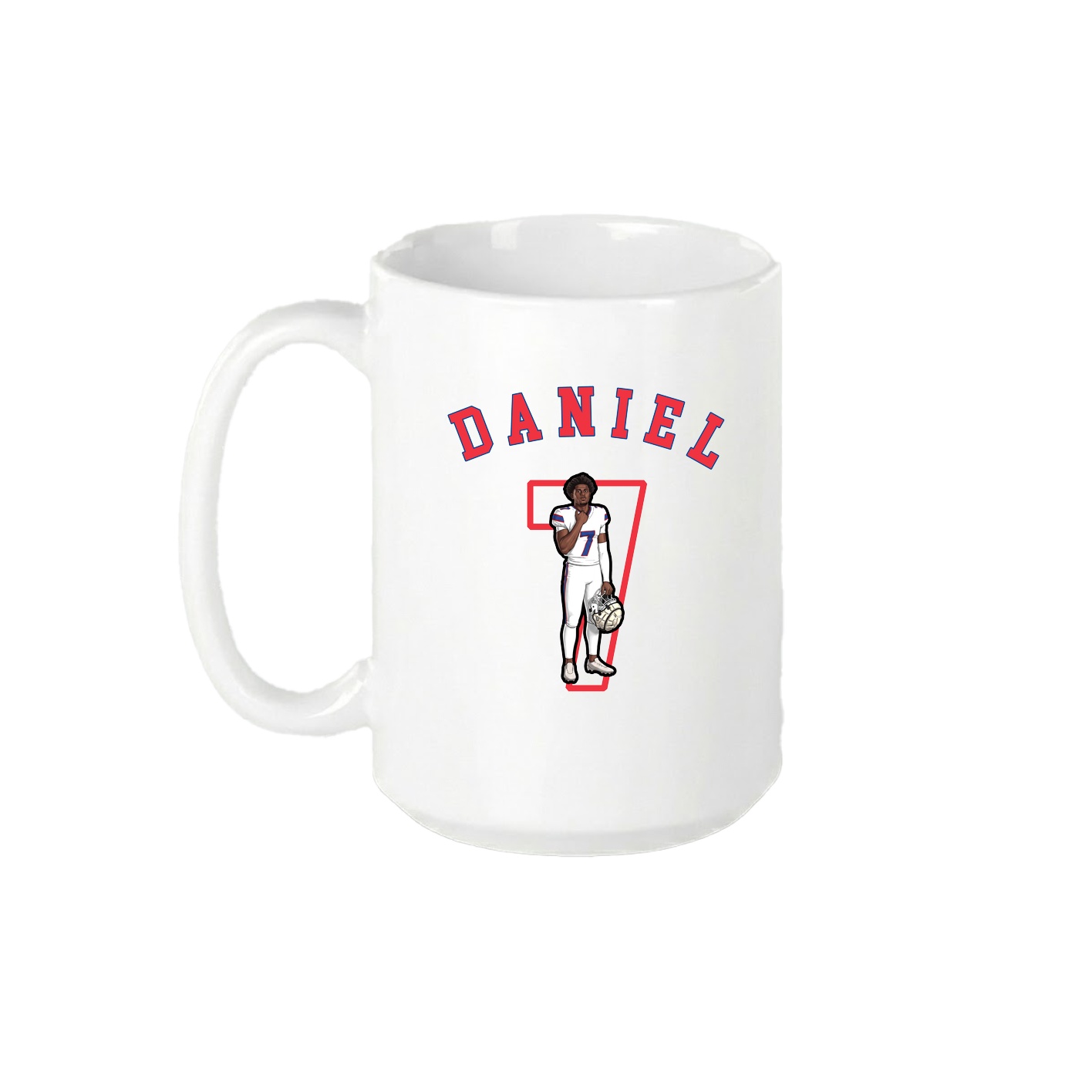 15oz Coffee Mug — Shirsey Arch in White