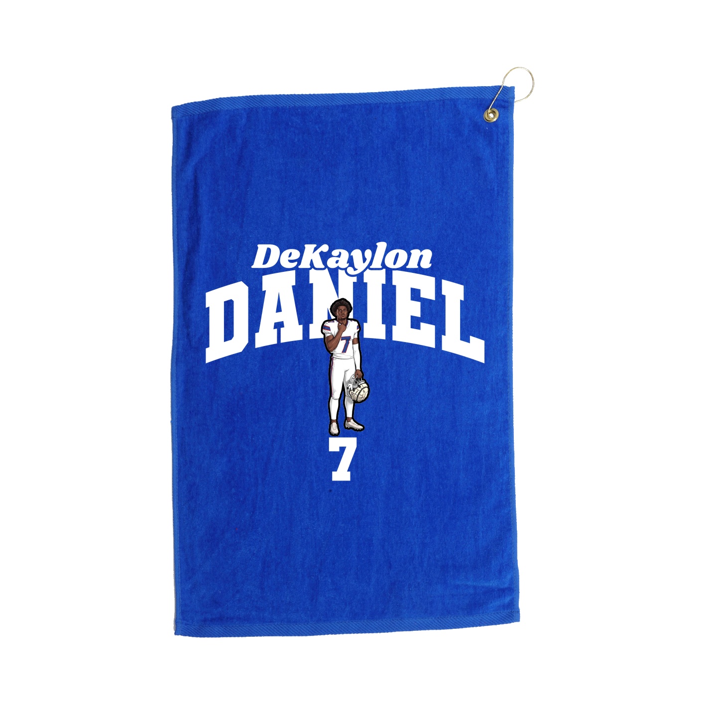 Golf Towel — Signature Arch in Royal