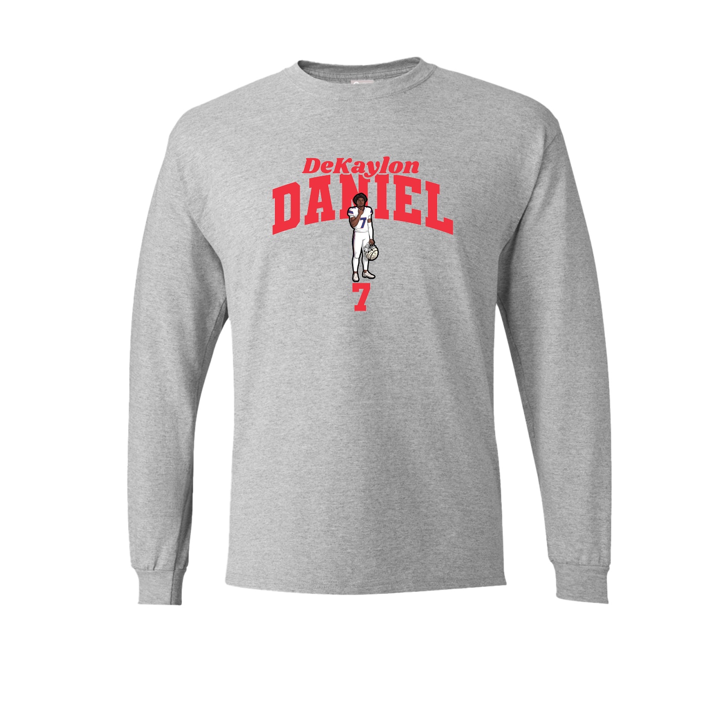 Long Sleeve Tee — Signature Arch in Grey
