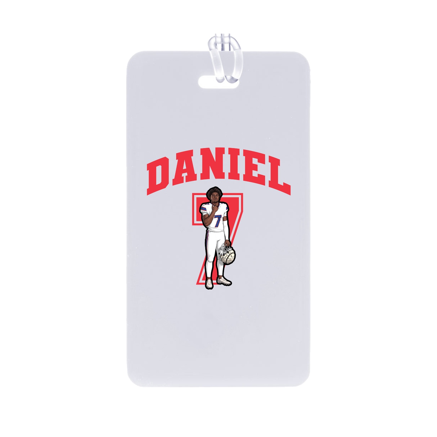 Bag Tag — Number in Classic