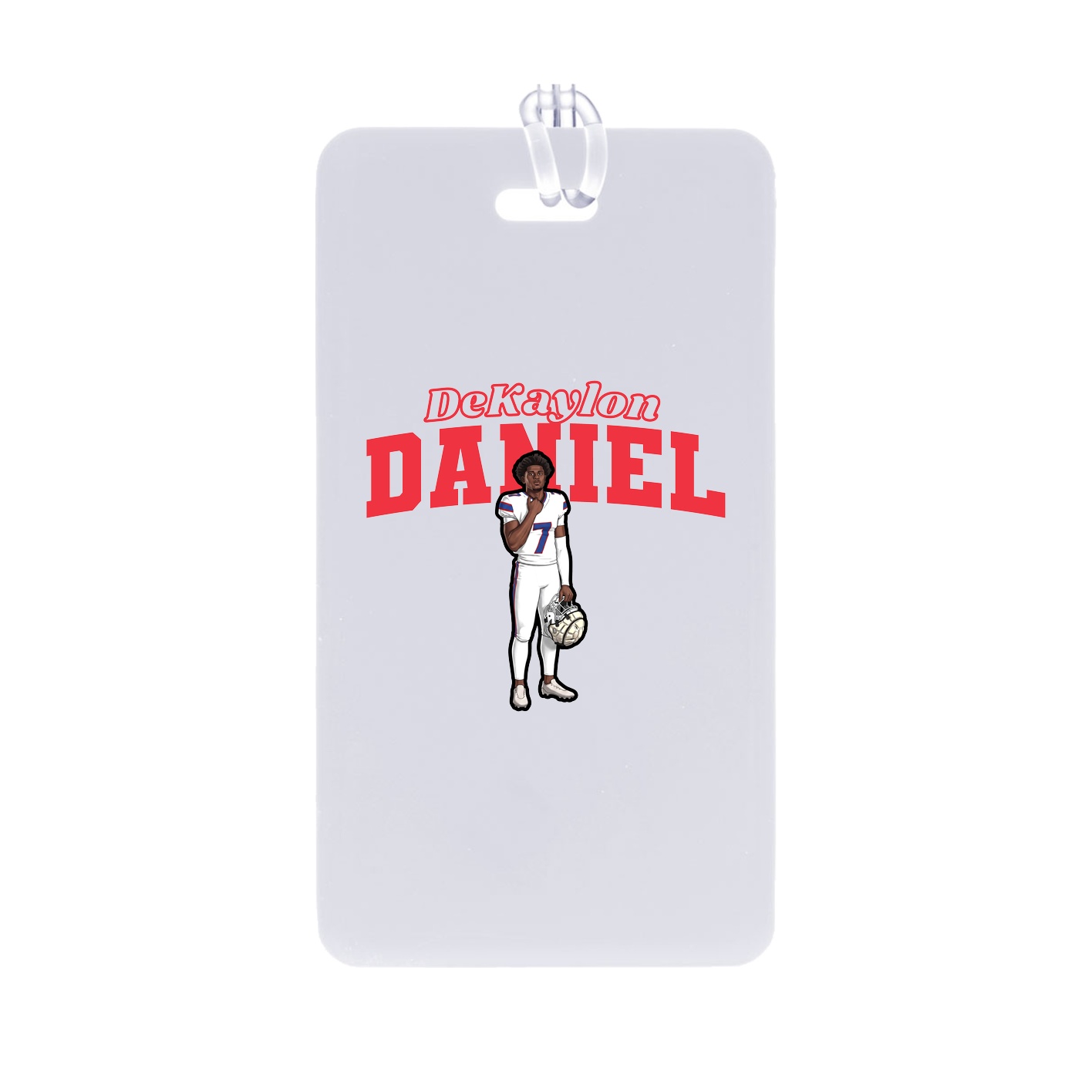 Bag Tag — Name Arch in Classic