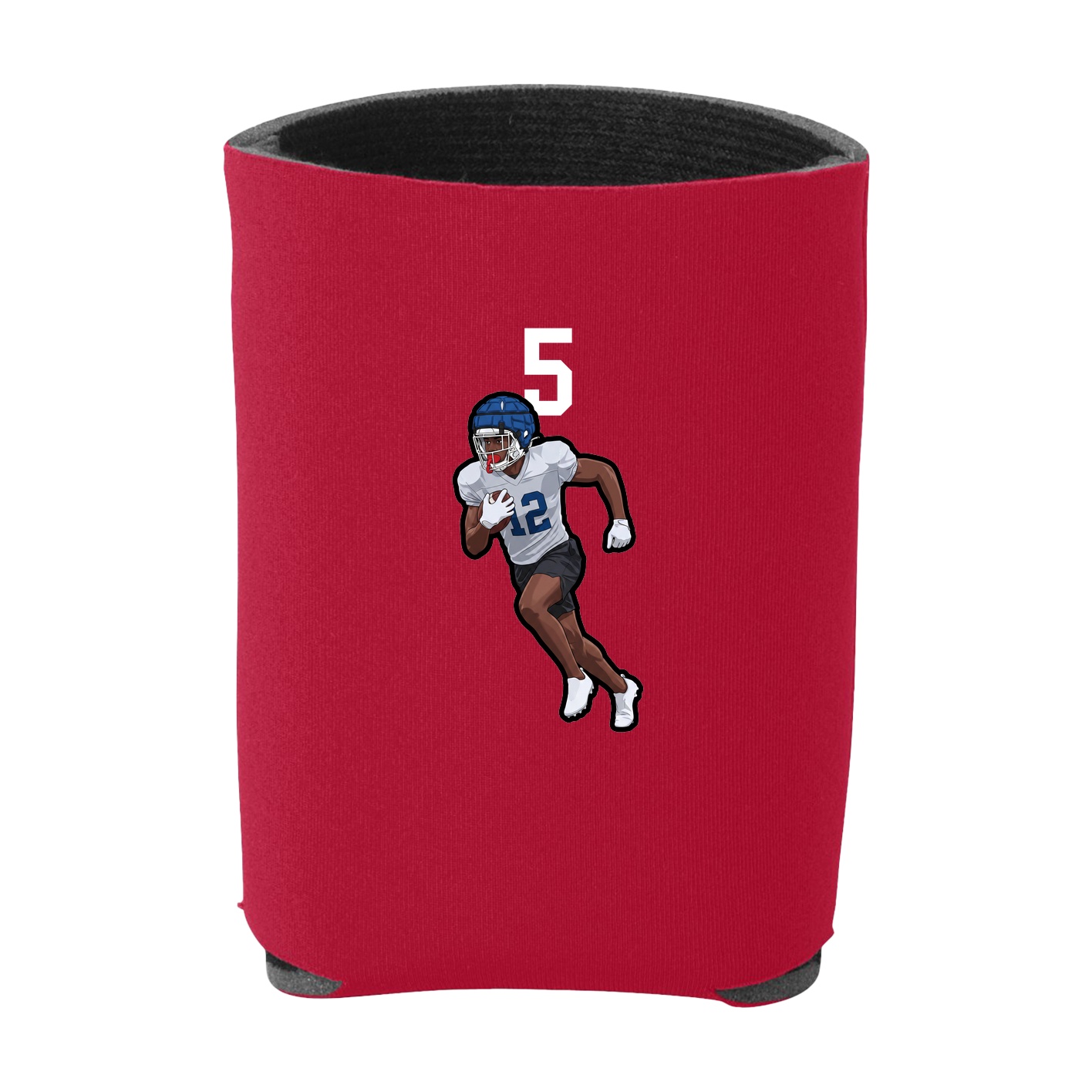 Can Holder — Number Top in Red