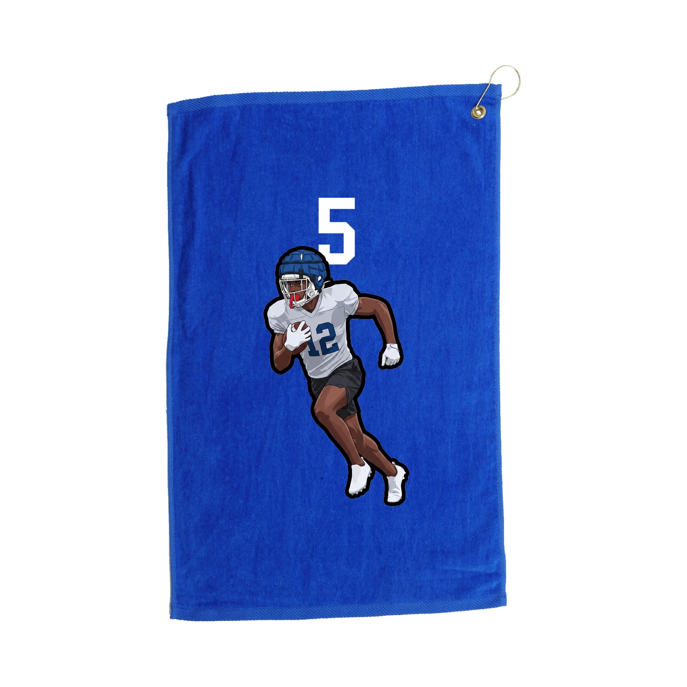 Golf Towel — Number Top in Royal
