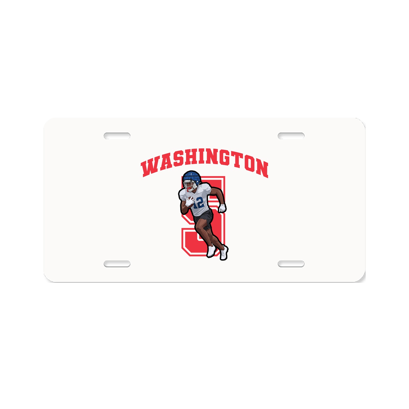 License Plate — Number in Classic