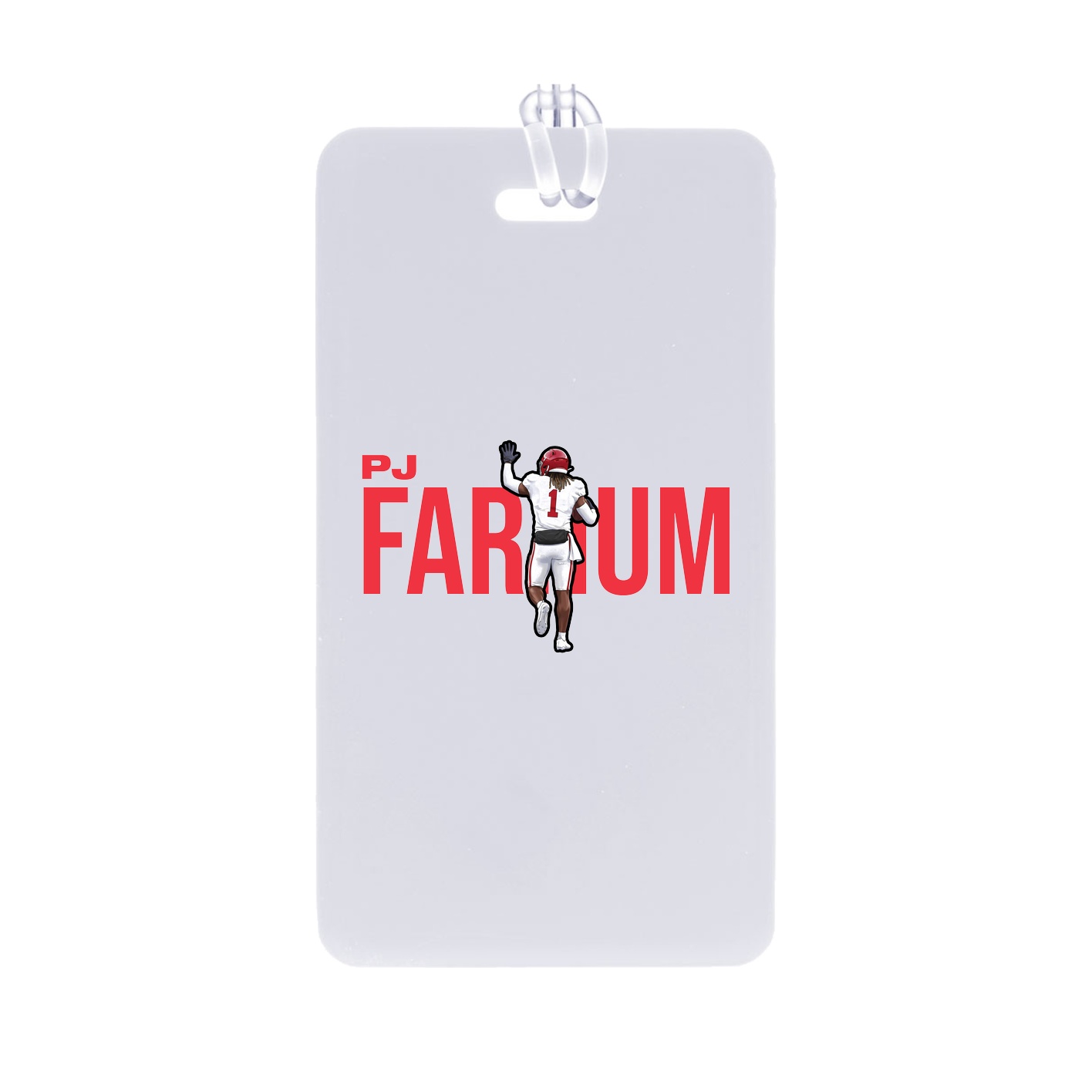 Bag Tag — Player Name in Classic