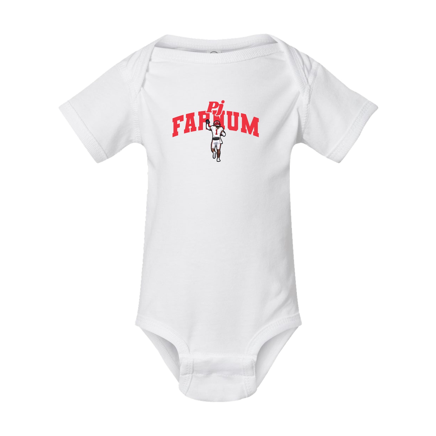 Baby Onesie — Signature Arch in White
