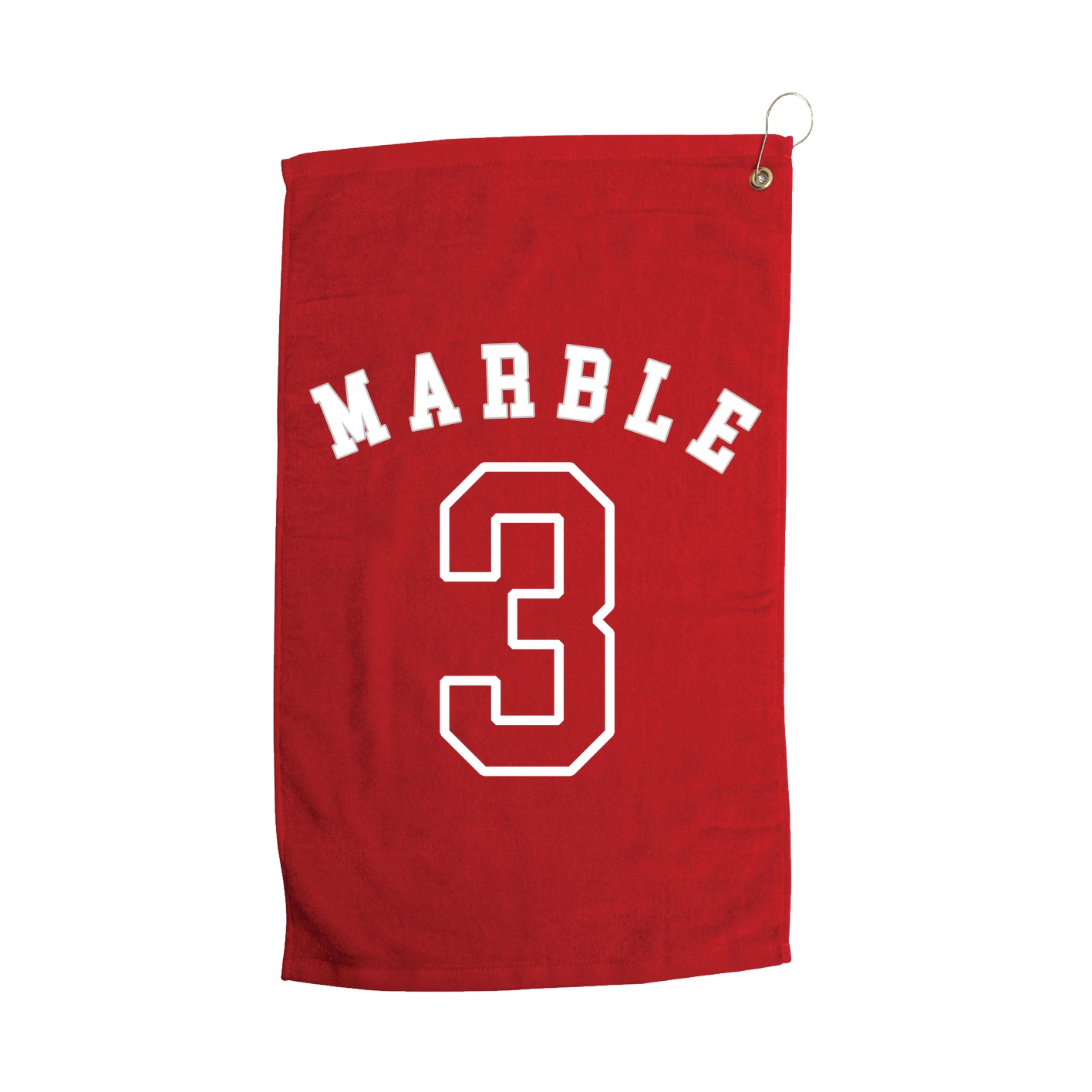 Golf Towel — Shirsey Arch in Red