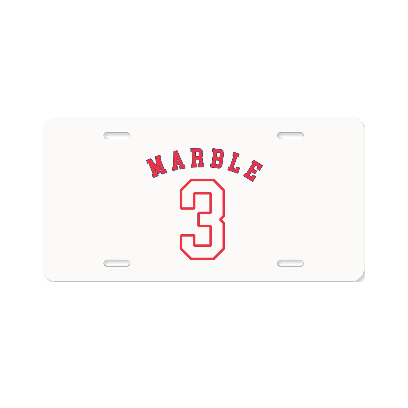 License Plate — Shirsey Arch in Classic