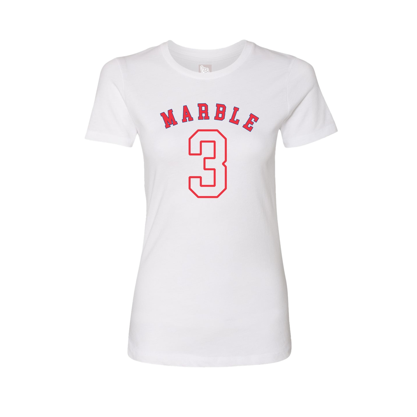 Womens Tee — Shirsey Arch in White