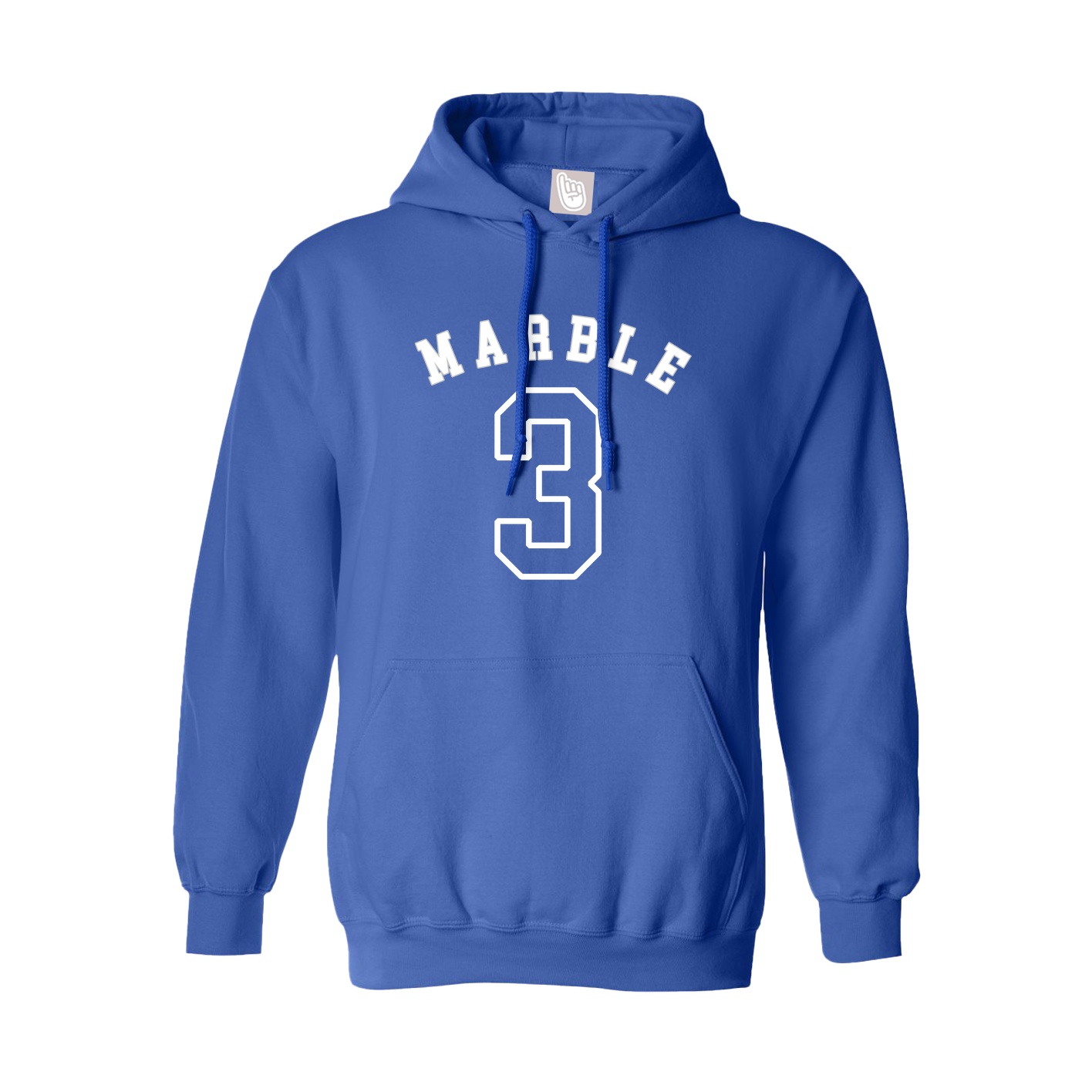 Youth Hoodie — Shirsey Arch in Royal