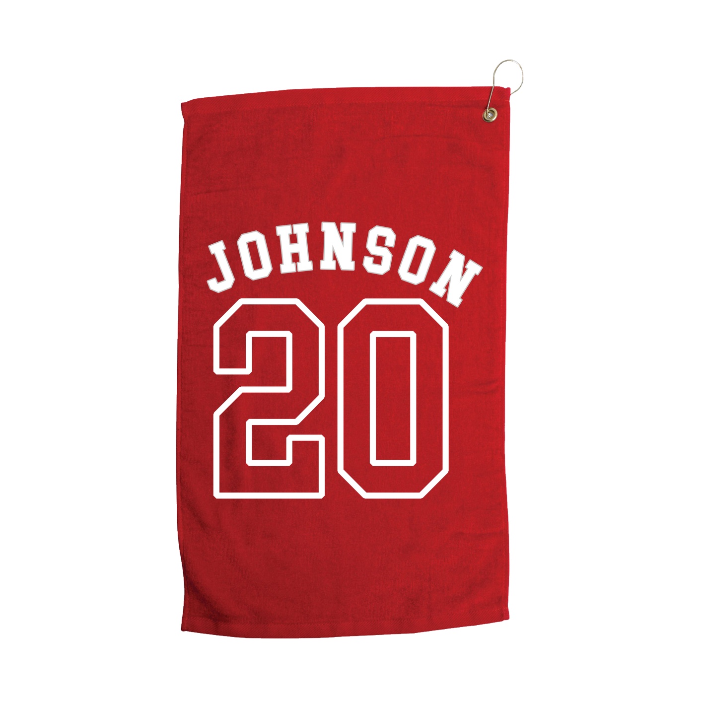 Golf Towel — Shirsey Arch in Red
