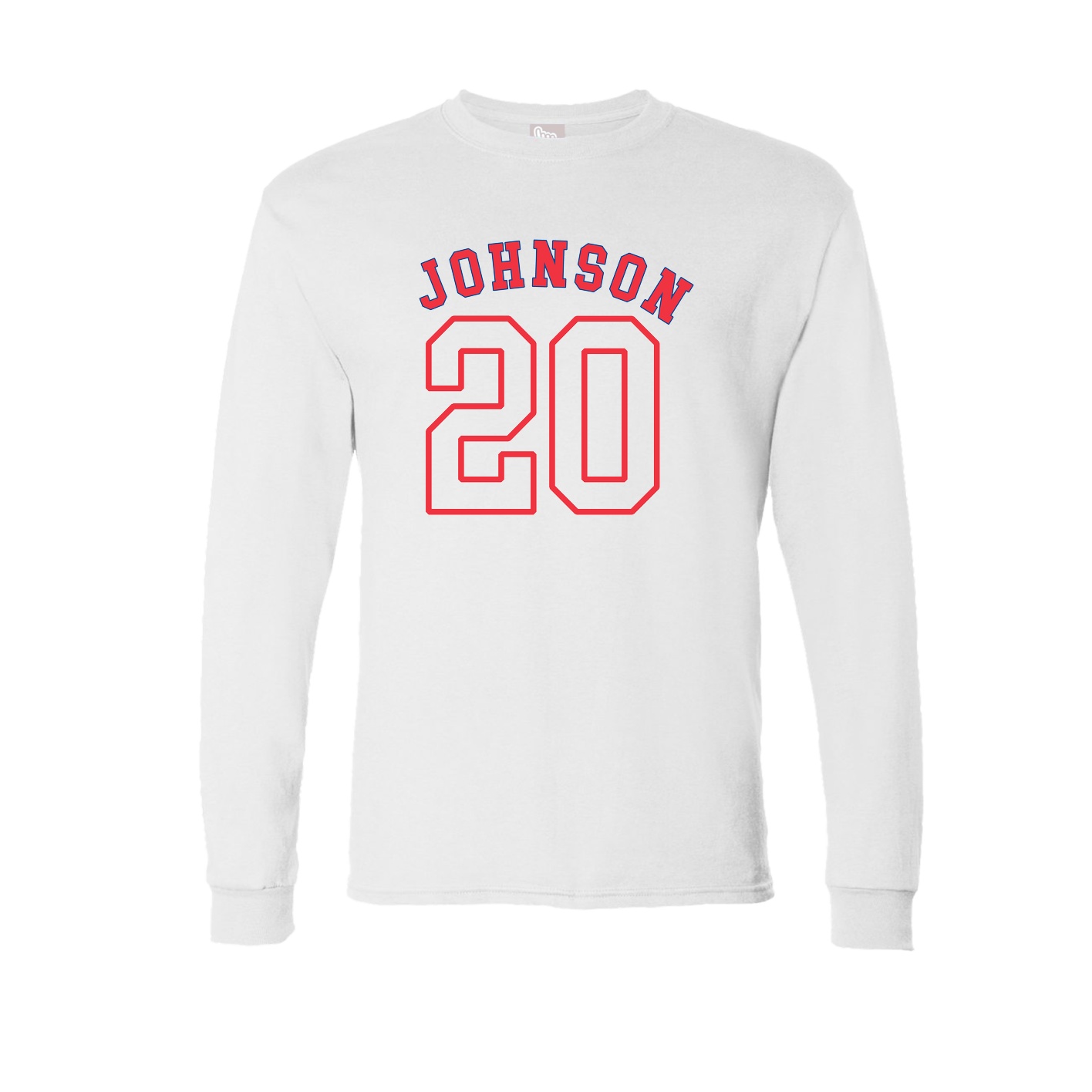 Long Sleeve Tee — Shirsey Arch in White