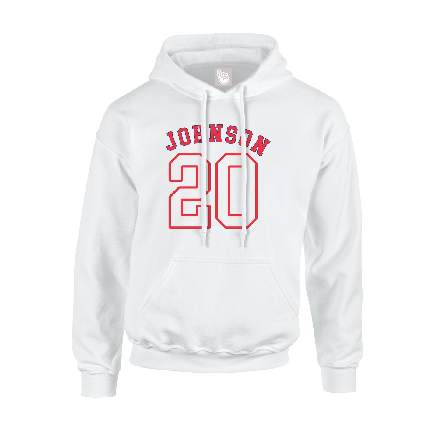 Youth Hoodie — Shirsey Arch in White