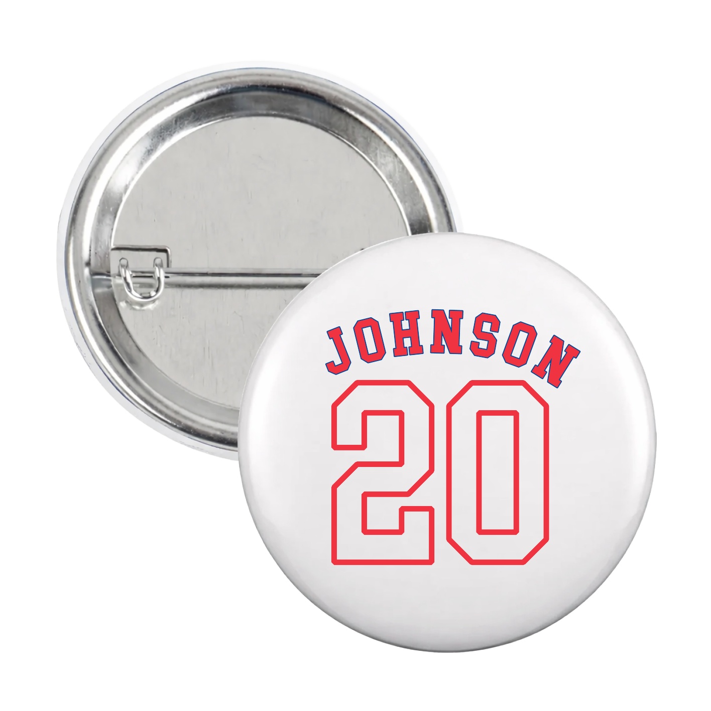 Game Day Button — Shirsey Arch in White