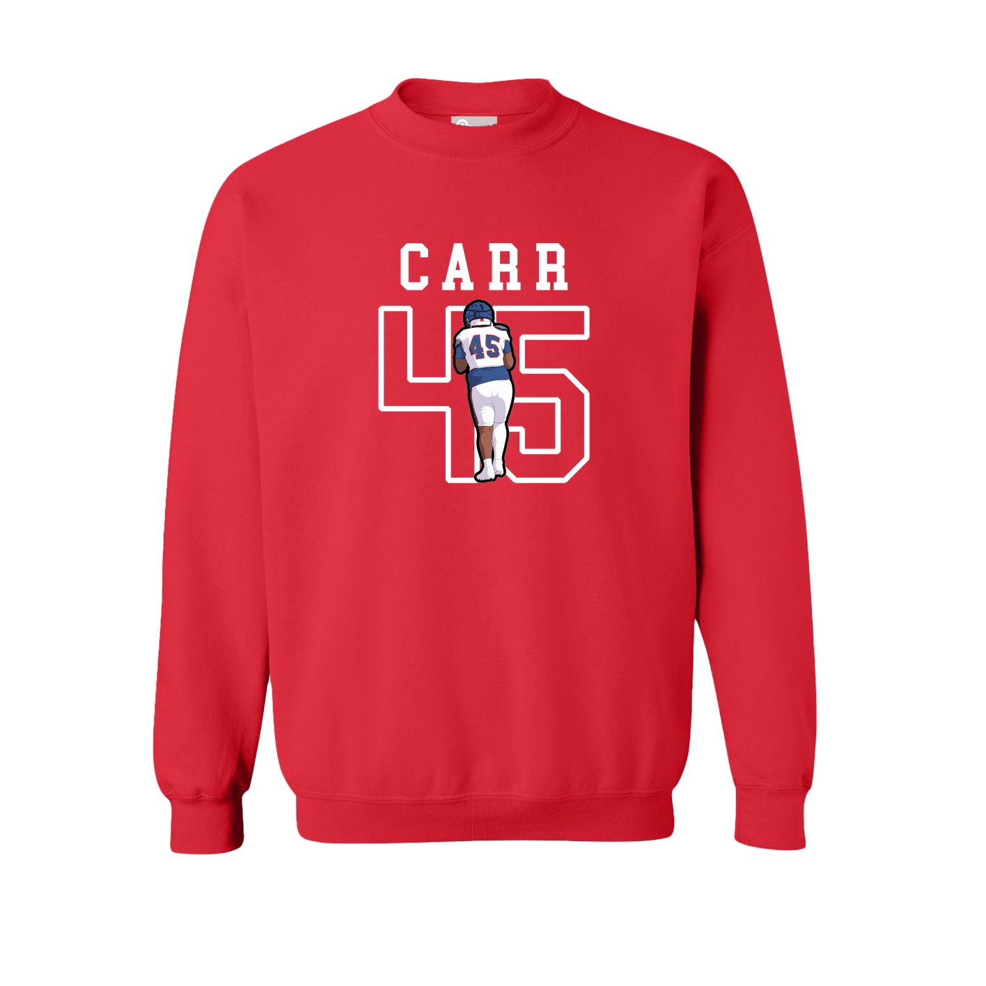 Fleece Crew — Shirsey in Red