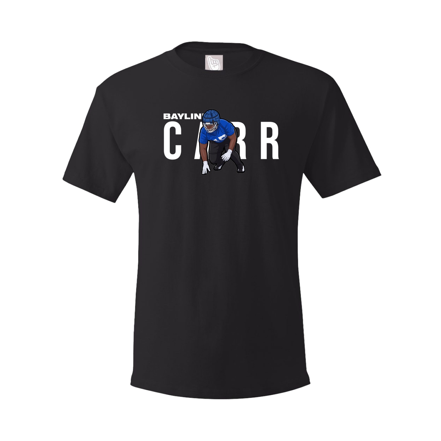 Youth Tee — Player Name in Black