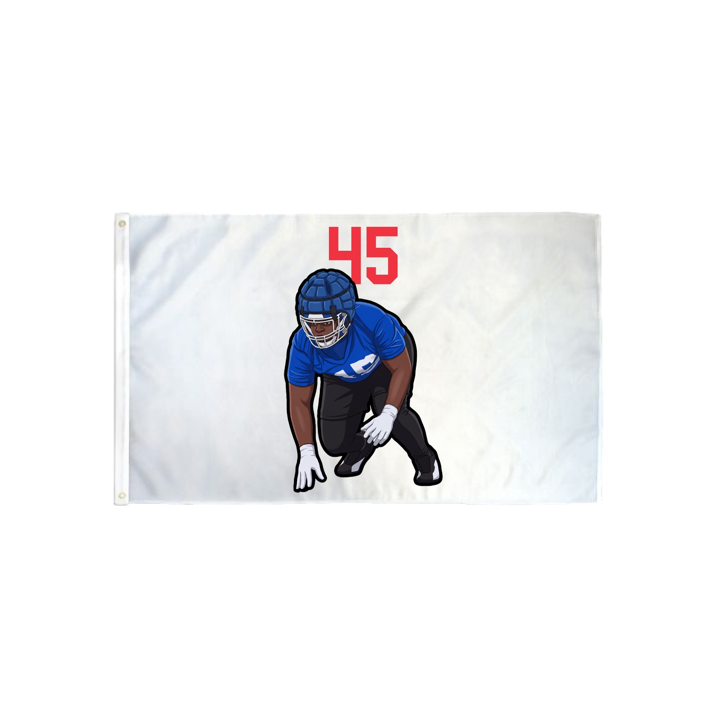 3x5 Flag — Number Top in Classic