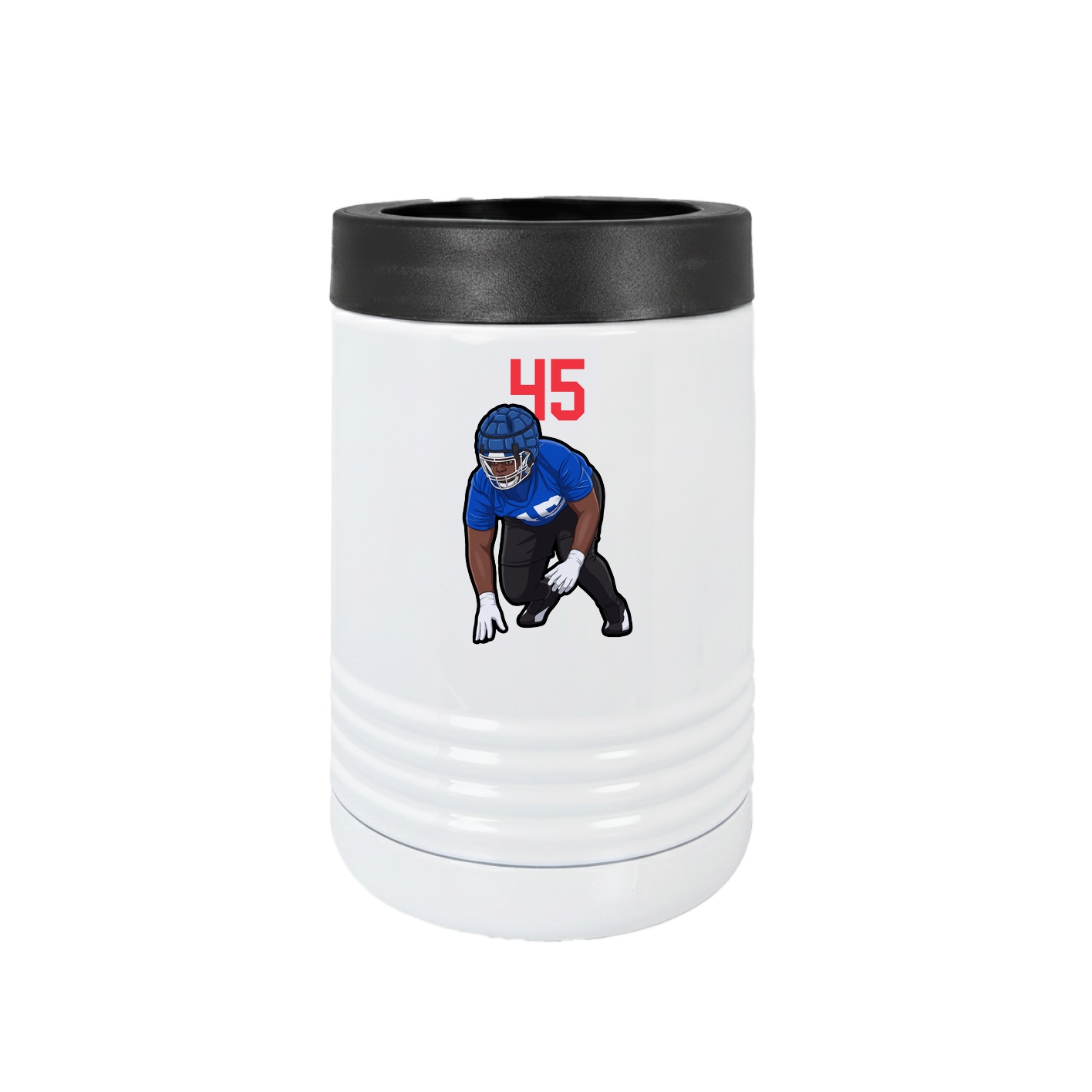 Beverage Holder — Number Top in White