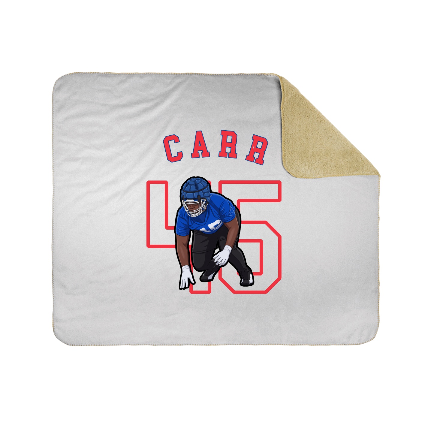 Throw Blanket — Shirsey Arch in White