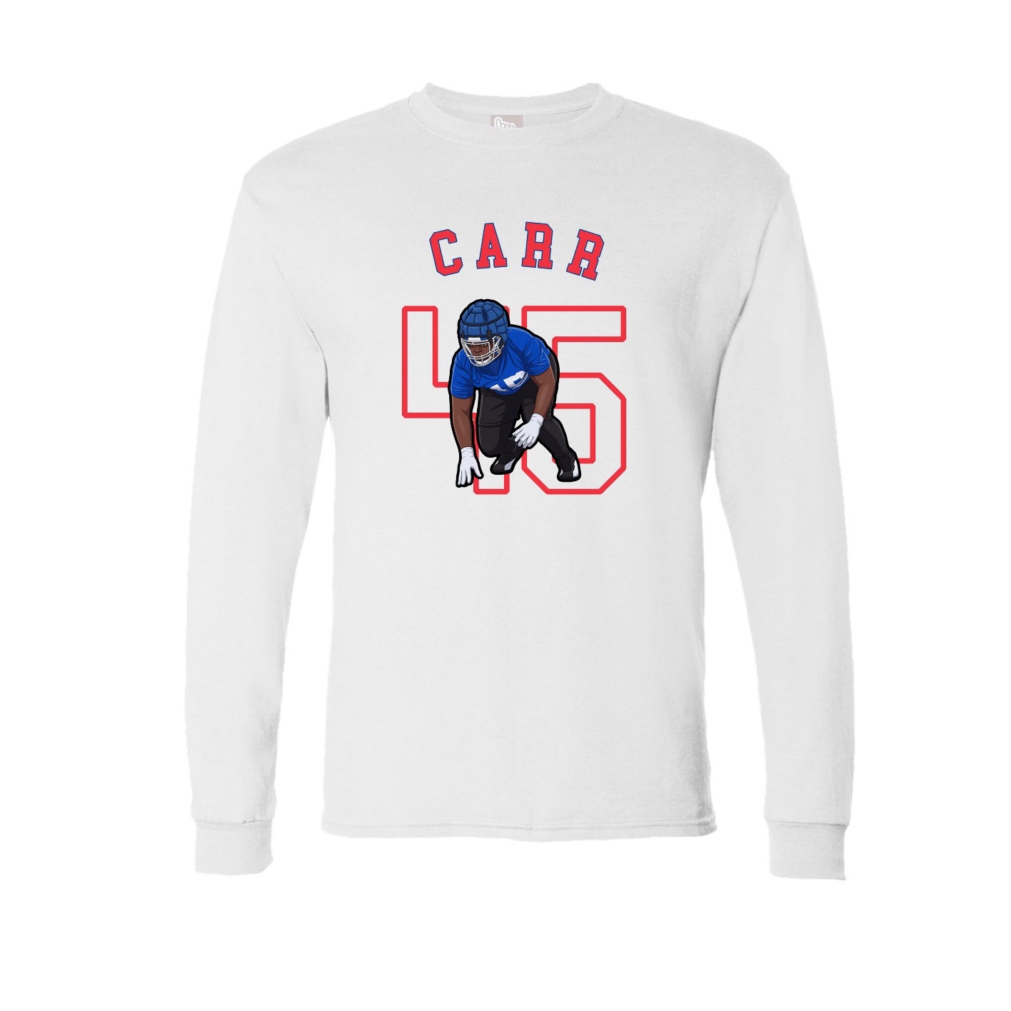 Long Sleeve Tee — Shirsey Arch in White