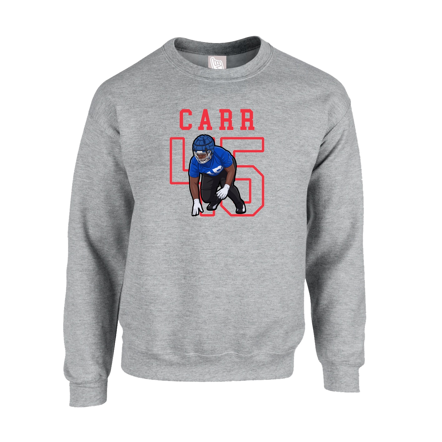 Fleece Crew — Shirsey in Grey